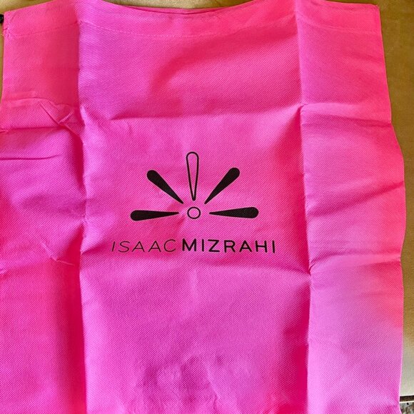 Isaac Mizrahi  East West Shoulder Bag  Bandanna  Paisley Print & Dust Bag - Picture 9 of 16